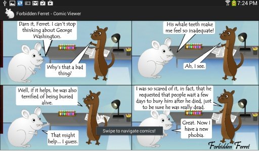 Forbidden Ferret - Comic Viewer截图1