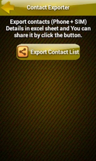 Contact Exporter截图2