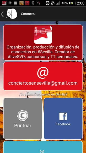 Conciertos en Sevilla截图1