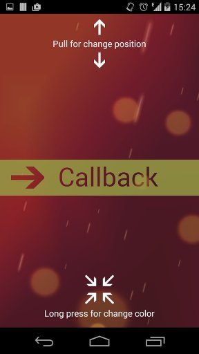 Callback Button截图2