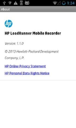 HP LoadRunner Mobile Recorder截图2