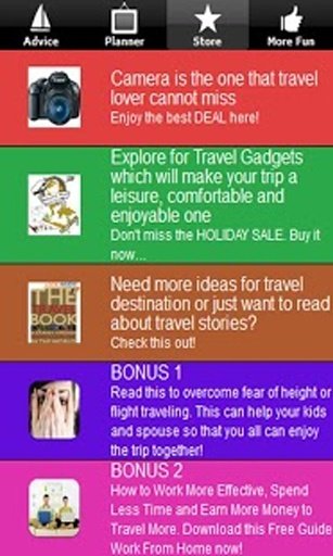 Travel Advisor Planner &amp; Guide截图3