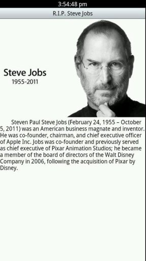 R.I.P. Steve Jobs截图1