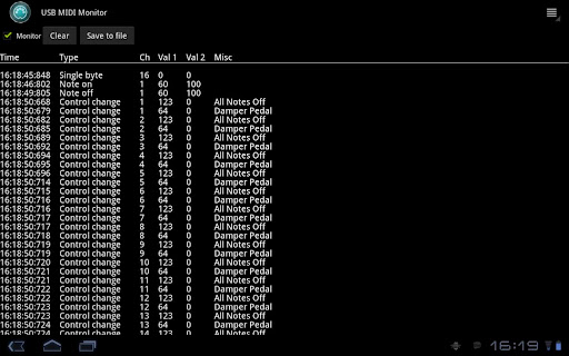 USB MIDI Monitor截图2