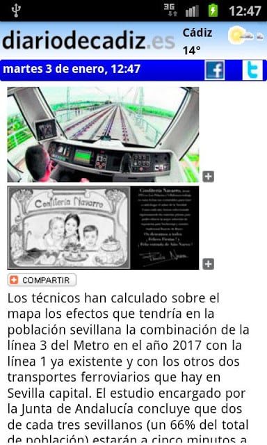 Diario de Cadiz截图2