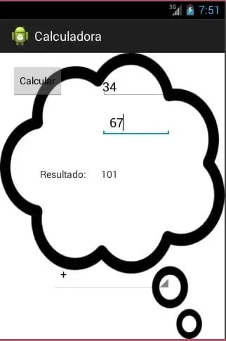 Calculadora b&aacute;sica prueb...截图1