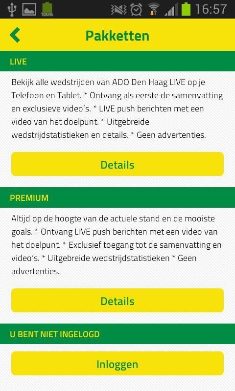 ADO DEN HAAG LIVE截图3