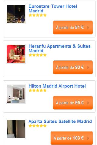 Comparateur Prix pour h&ocirc;tels截图1