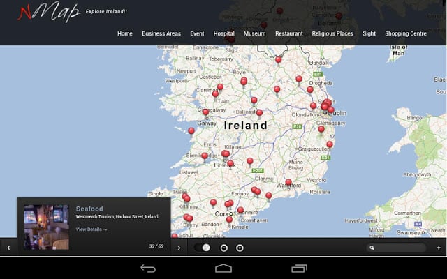 Ireland Interactive Guide nMap截图4