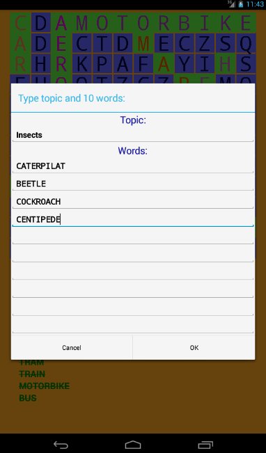 Word Search Puzzle wORD SEEk截图8