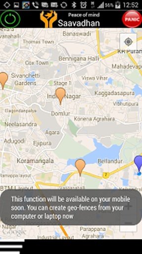 Saavadhan GPS PERSONAL TRACKER截图6