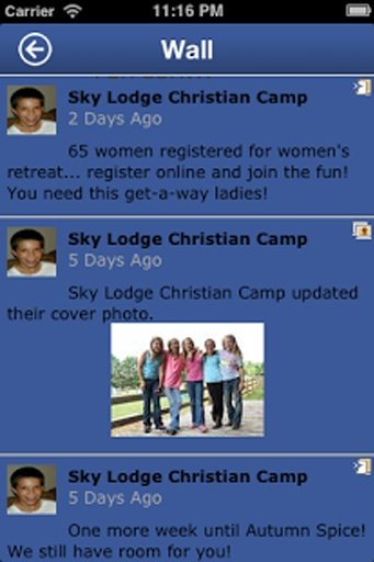 Sky Lodge Christian Camp截图6