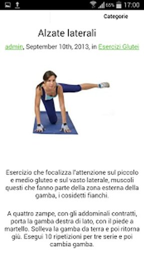 Esercizi per glutei perfetti截图2