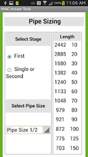 HVAC Answer Tools截图2