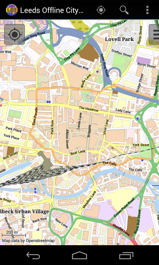 Leeds Offline City Map截图7