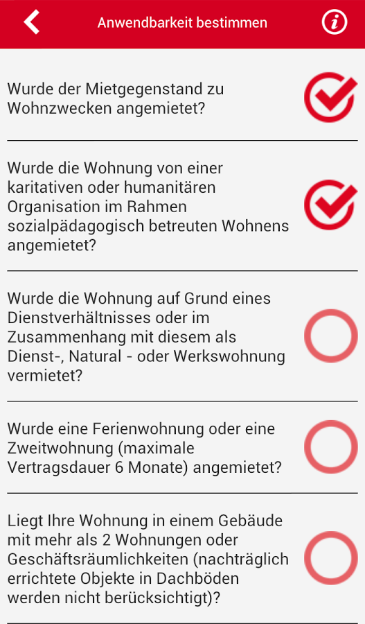 Wiener Mietenrechner App截图2