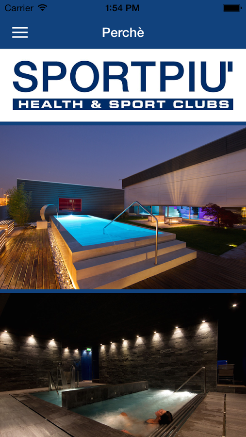 Sportpiù Health e Sport Clubs截图8