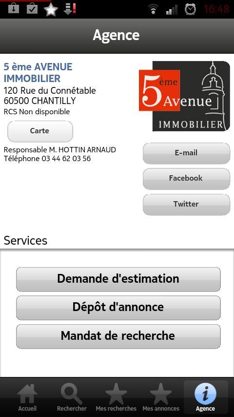 5ème Avenue Immobilier截图4