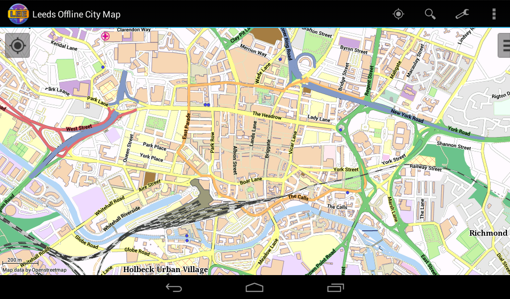 Leeds Offline City Map截图1