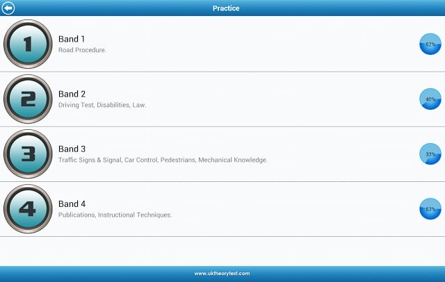 ADI-PDI Theory Test for UK LE截图3