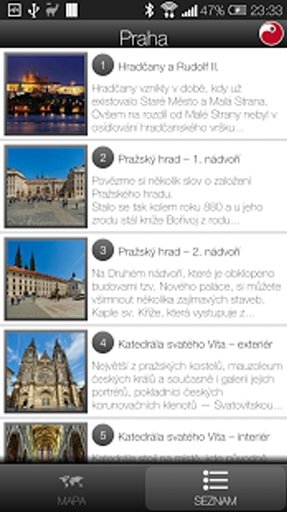 Praha - audio tour截图2