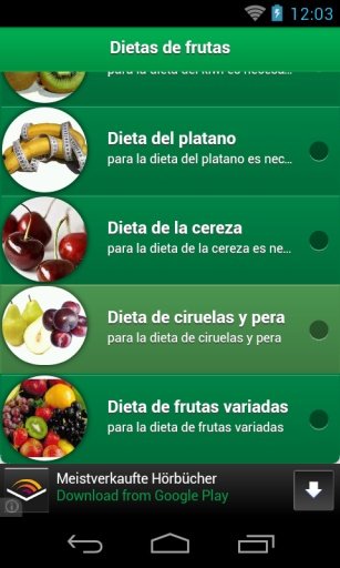 Dietas De Frutas截图3