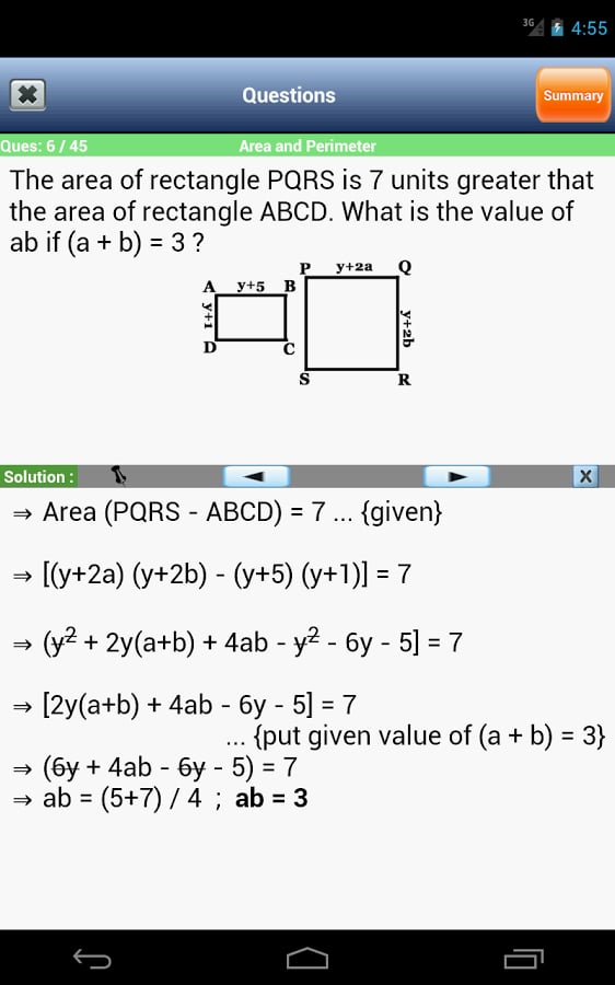 SAT Math Lite截图9