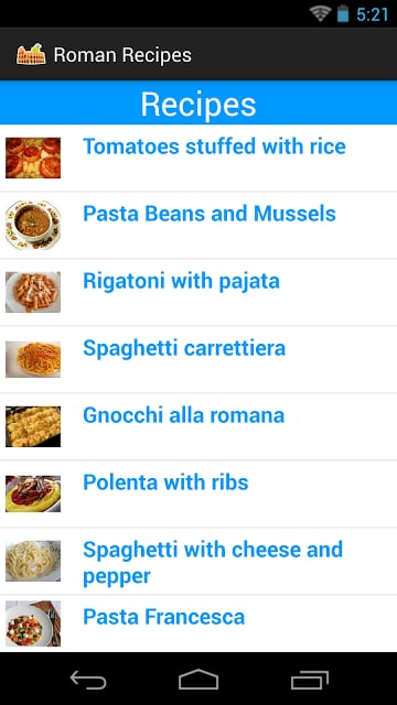 Roman Recipes FREE截图7