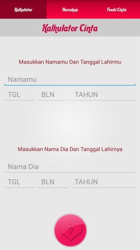 Kalkulator Cinta &amp; Horoskop截图3