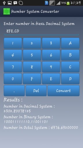 Number System Converter截图5