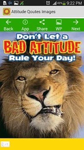 Attitude Quotes Images截图2