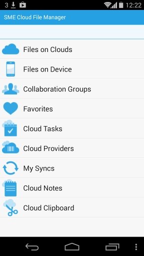 Sector SME Cloud File Manager截图1