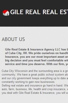 Gile Real Estate &amp; Insurance截图