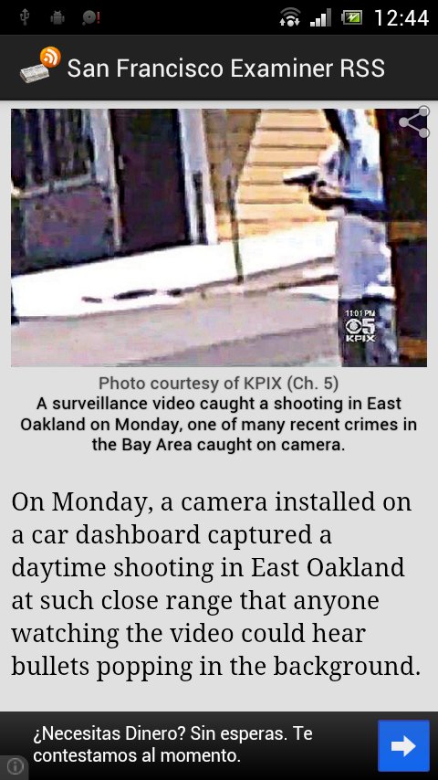 San Francisco Examiner RSS截图2