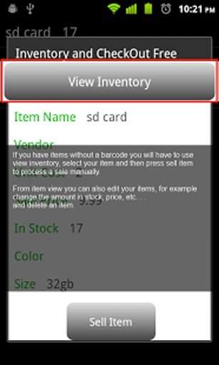 Inventory and CheckOut Free截图4