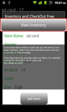 Inventory and CheckOut Free截图