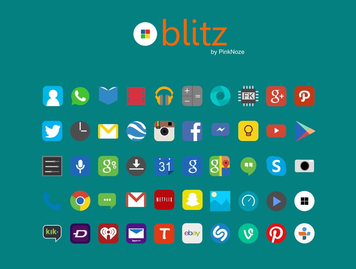 Blitz FREE - Icon Pack截图5