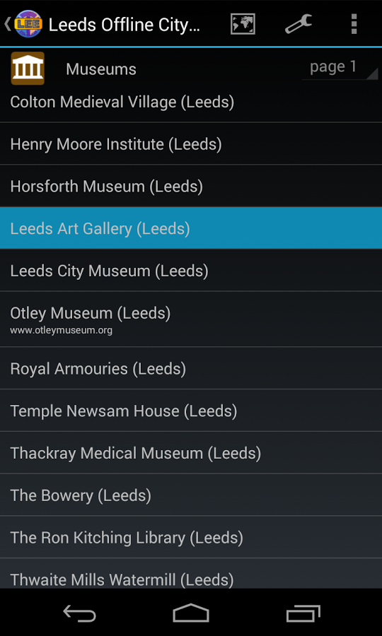 Leeds Offline City Map截图10