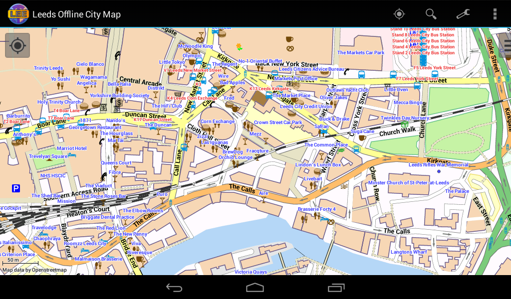 Leeds Offline City Map截图6