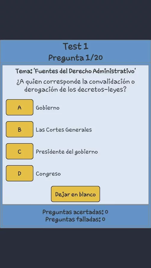 TestOpos Policía Local截图1