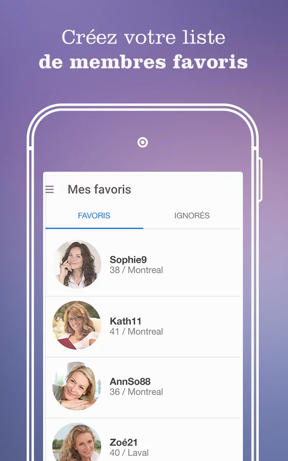 Réseau Contact – rencontres截图2