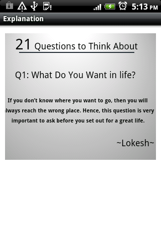 21 Life Changing Questions截图3