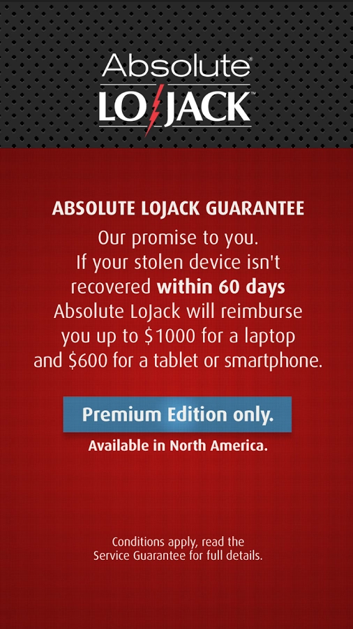 Absolute LoJack Mobile Devices截图4