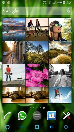 Photo Frame&amp;Grid Widget截图2