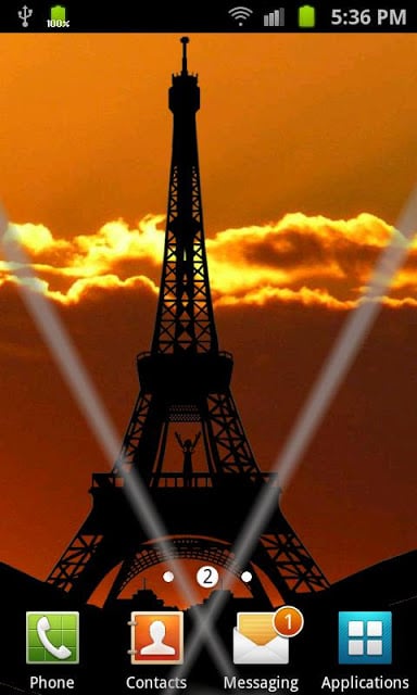 Eiffel Tower Silhouette截图2