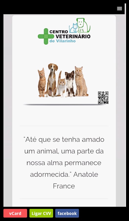 Centro Veterin&aacute;rio Vilar...截图1