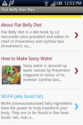 Flat Belly Diet Plan截图6