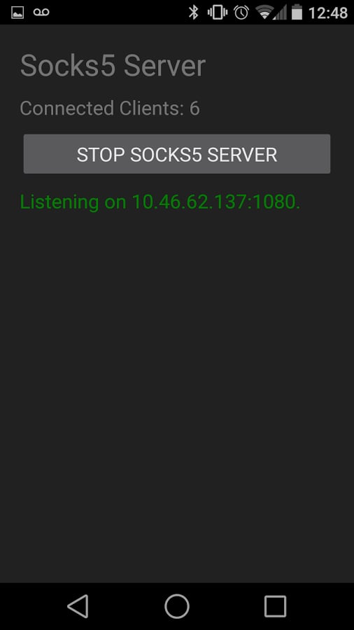 Socks 5 Server截图3