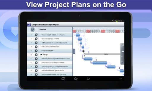 Gantt Pro HD - Plan Reader截图4