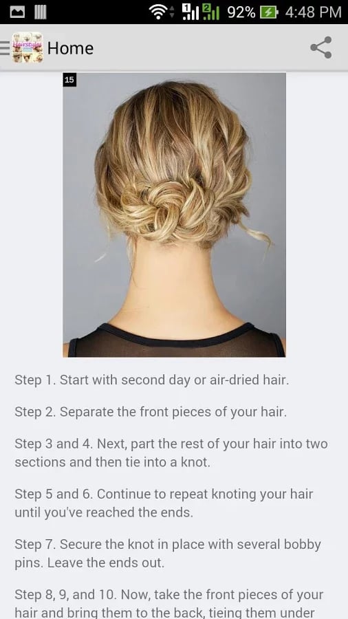 Hairstyles for Women Tutorials截图7